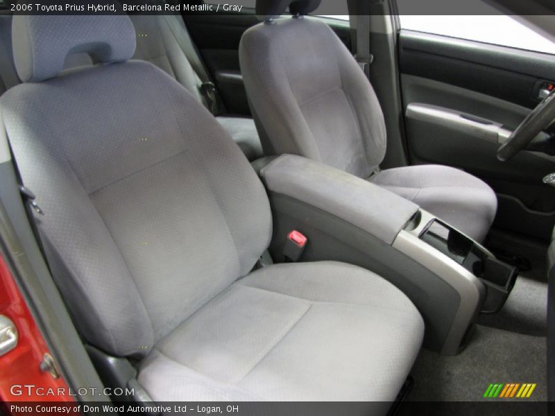 Barcelona Red Metallic / Gray 2006 Toyota Prius Hybrid