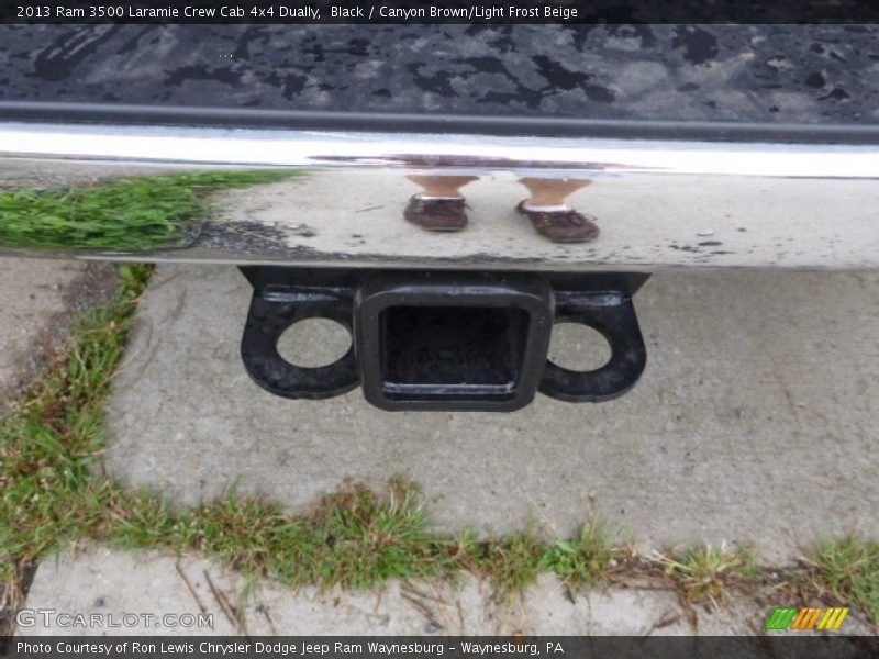 Black / Canyon Brown/Light Frost Beige 2013 Ram 3500 Laramie Crew Cab 4x4 Dually