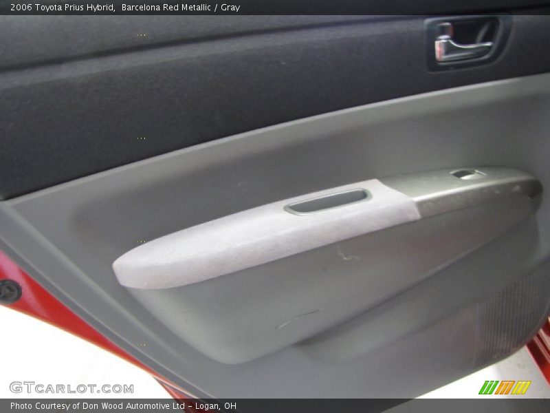 Barcelona Red Metallic / Gray 2006 Toyota Prius Hybrid
