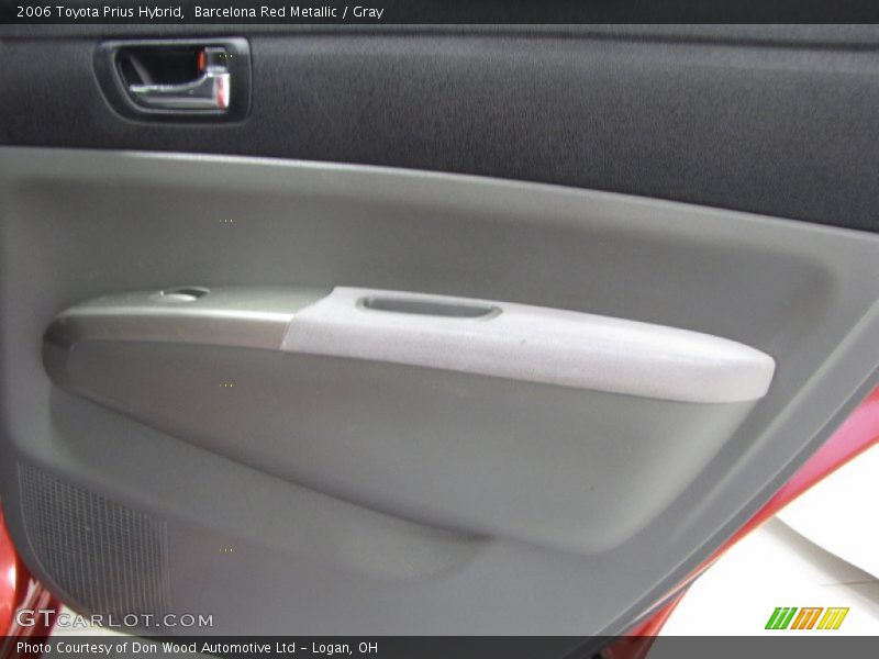 Barcelona Red Metallic / Gray 2006 Toyota Prius Hybrid