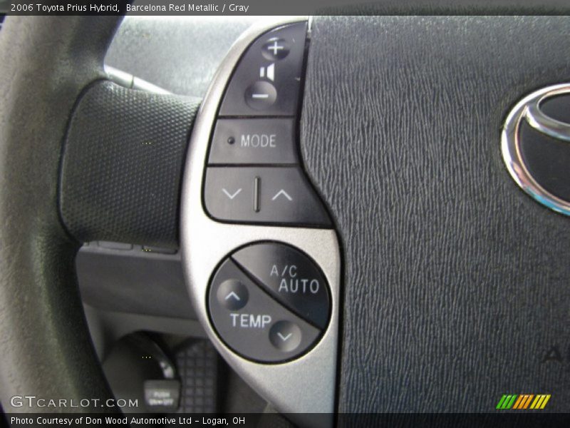 Barcelona Red Metallic / Gray 2006 Toyota Prius Hybrid
