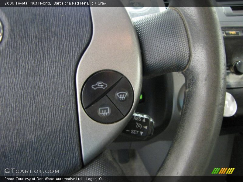 Barcelona Red Metallic / Gray 2006 Toyota Prius Hybrid