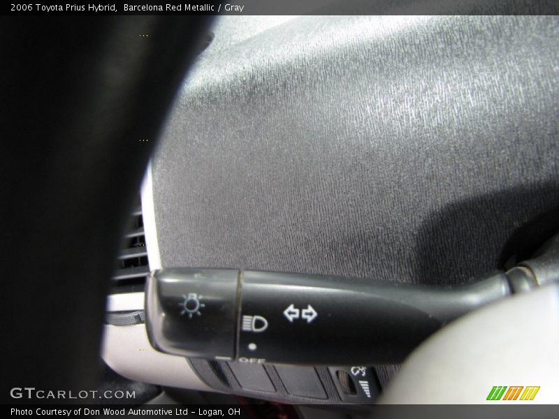 Barcelona Red Metallic / Gray 2006 Toyota Prius Hybrid