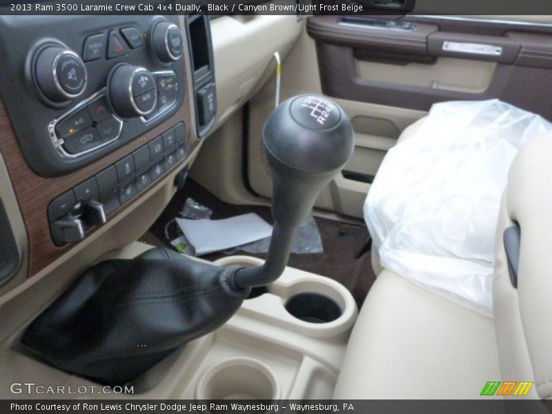  2013 3500 Laramie Crew Cab 4x4 Dually 6 Speed Manual Shifter