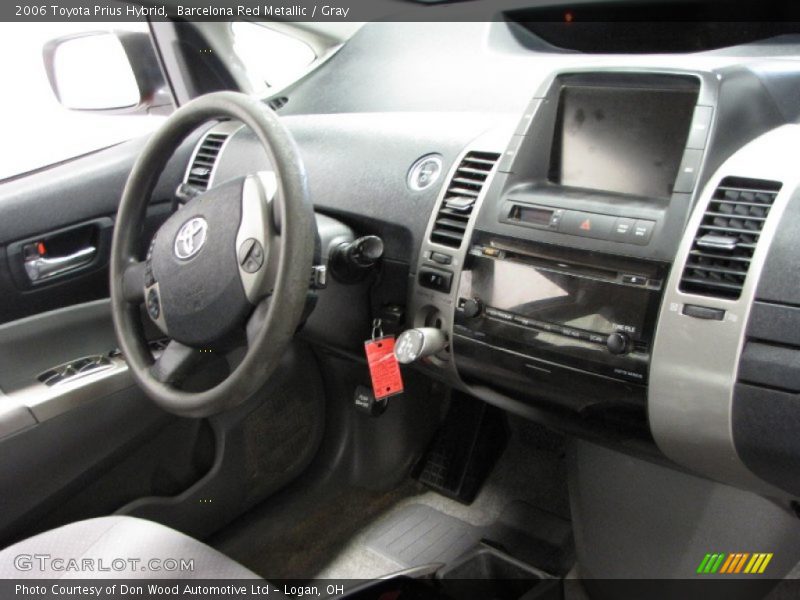 Barcelona Red Metallic / Gray 2006 Toyota Prius Hybrid