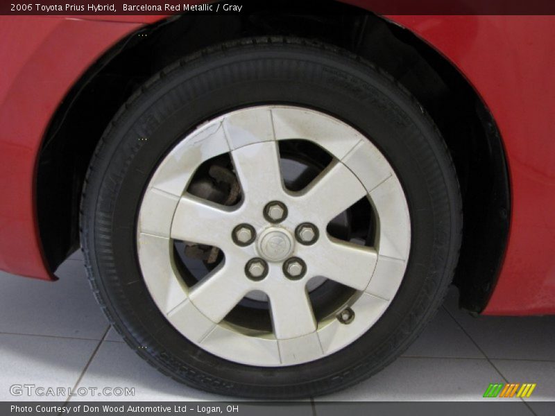 Barcelona Red Metallic / Gray 2006 Toyota Prius Hybrid