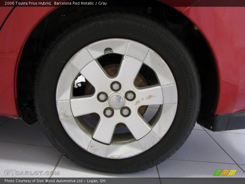 Barcelona Red Metallic / Gray 2006 Toyota Prius Hybrid