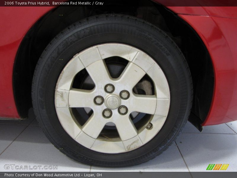 Barcelona Red Metallic / Gray 2006 Toyota Prius Hybrid
