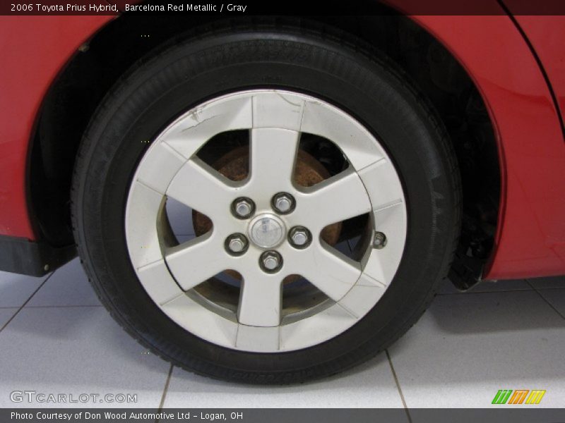 Barcelona Red Metallic / Gray 2006 Toyota Prius Hybrid