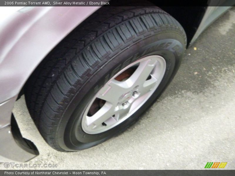 Silver Alloy Metallic / Ebony Black 2006 Pontiac Torrent AWD