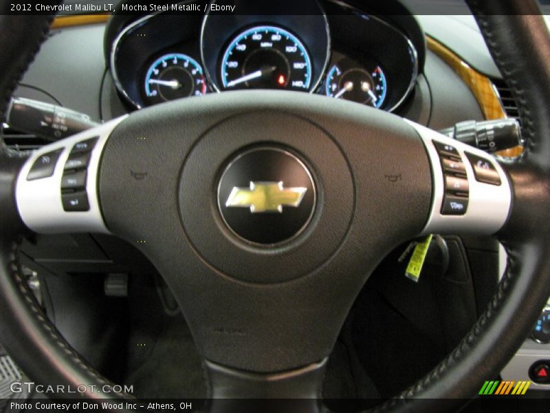 Mocha Steel Metallic / Ebony 2012 Chevrolet Malibu LT