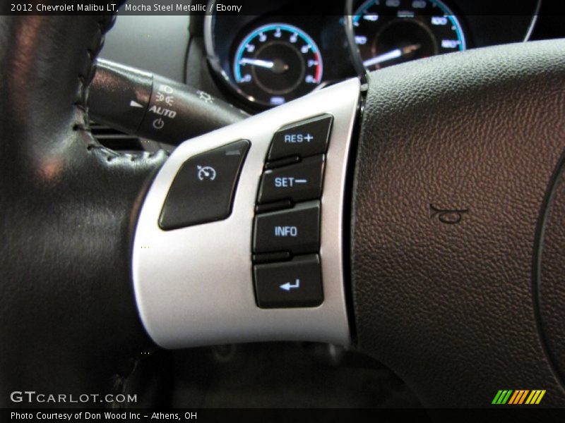Mocha Steel Metallic / Ebony 2012 Chevrolet Malibu LT