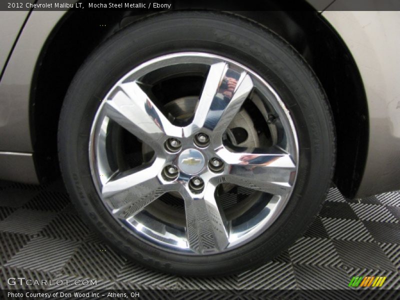 Mocha Steel Metallic / Ebony 2012 Chevrolet Malibu LT