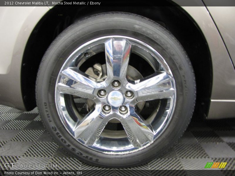 Mocha Steel Metallic / Ebony 2012 Chevrolet Malibu LT