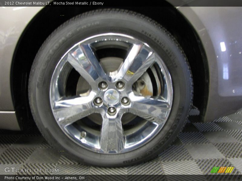 Mocha Steel Metallic / Ebony 2012 Chevrolet Malibu LT