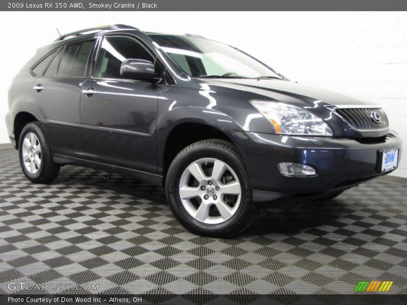 Smokey Granite / Black 2009 Lexus RX 350 AWD