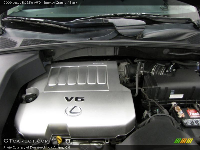 Smokey Granite / Black 2009 Lexus RX 350 AWD