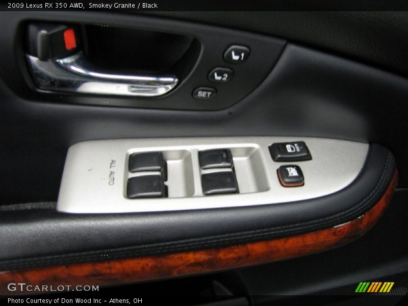 Smokey Granite / Black 2009 Lexus RX 350 AWD
