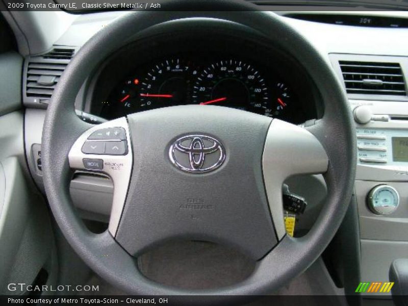 Classic Silver Metallic / Ash 2009 Toyota Camry LE