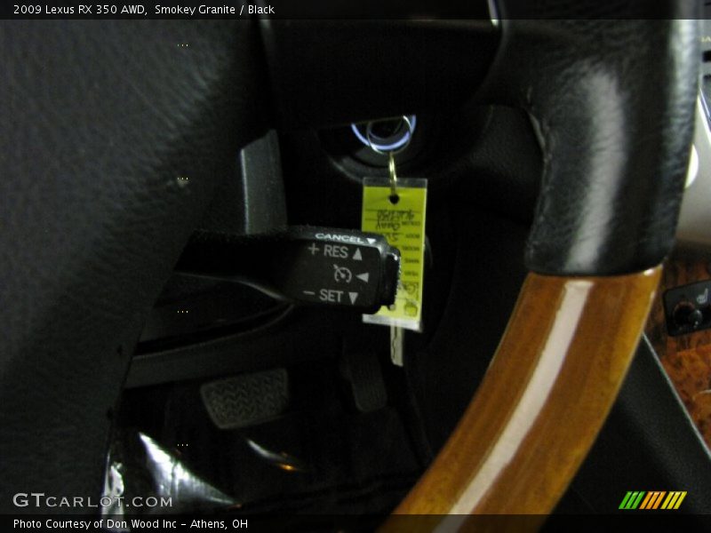 Smokey Granite / Black 2009 Lexus RX 350 AWD