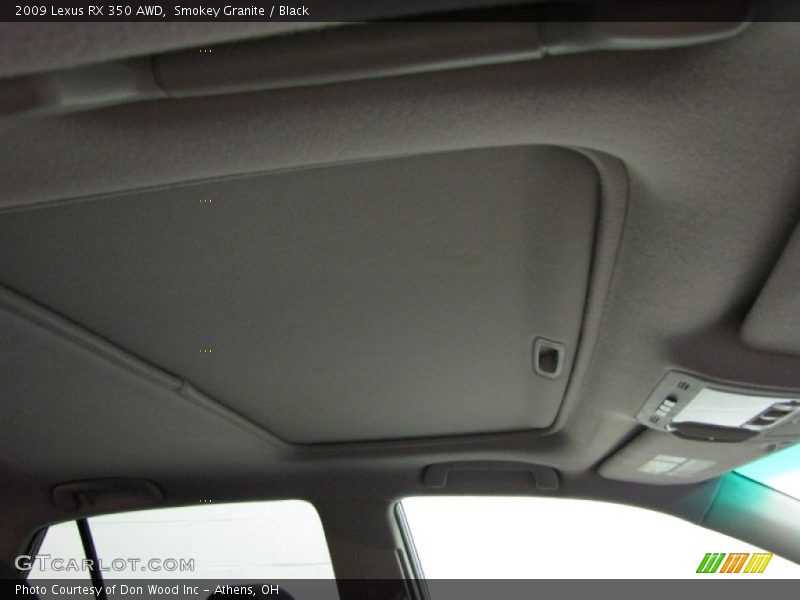 Smokey Granite / Black 2009 Lexus RX 350 AWD