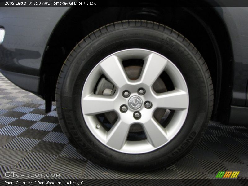 Smokey Granite / Black 2009 Lexus RX 350 AWD