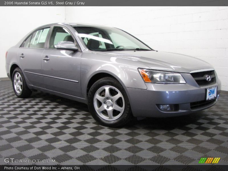 Steel Gray / Gray 2006 Hyundai Sonata GLS V6