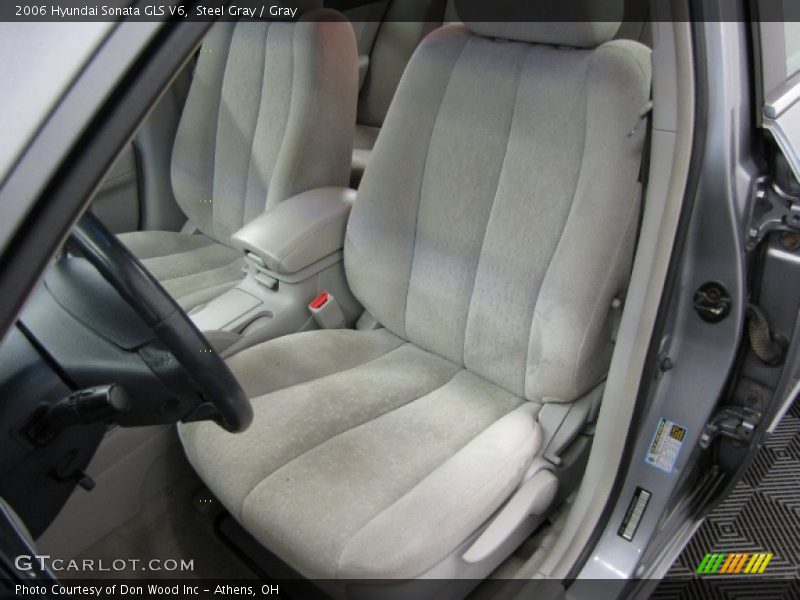 Steel Gray / Gray 2006 Hyundai Sonata GLS V6