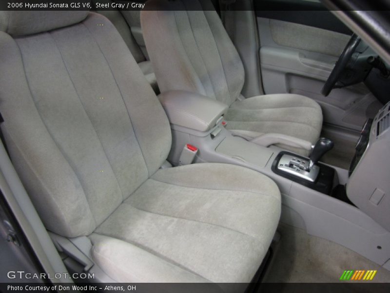 Steel Gray / Gray 2006 Hyundai Sonata GLS V6