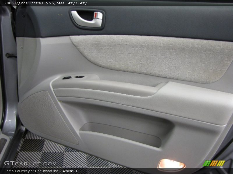 Steel Gray / Gray 2006 Hyundai Sonata GLS V6