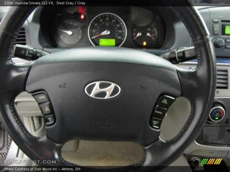 Steel Gray / Gray 2006 Hyundai Sonata GLS V6