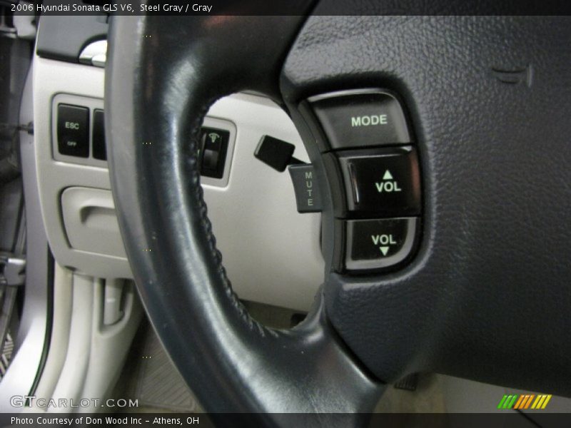 Steel Gray / Gray 2006 Hyundai Sonata GLS V6