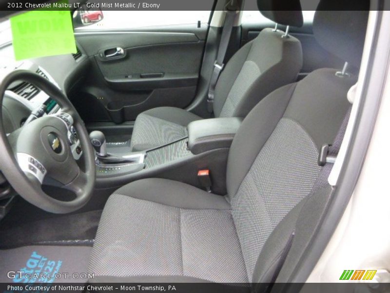 Gold Mist Metallic / Ebony 2012 Chevrolet Malibu LT