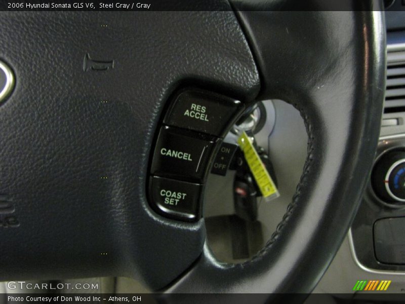 Steel Gray / Gray 2006 Hyundai Sonata GLS V6