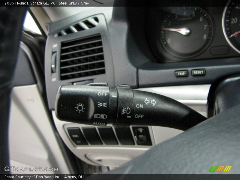 Steel Gray / Gray 2006 Hyundai Sonata GLS V6