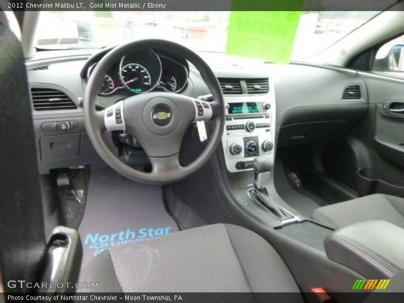 Gold Mist Metallic / Ebony 2012 Chevrolet Malibu LT