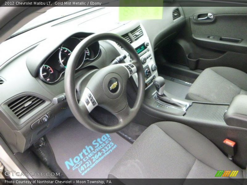 Gold Mist Metallic / Ebony 2012 Chevrolet Malibu LT