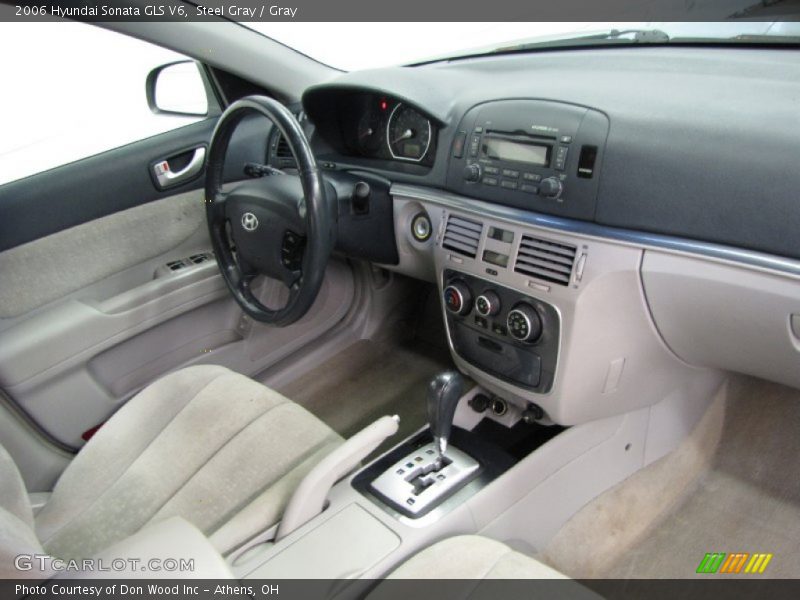 Steel Gray / Gray 2006 Hyundai Sonata GLS V6