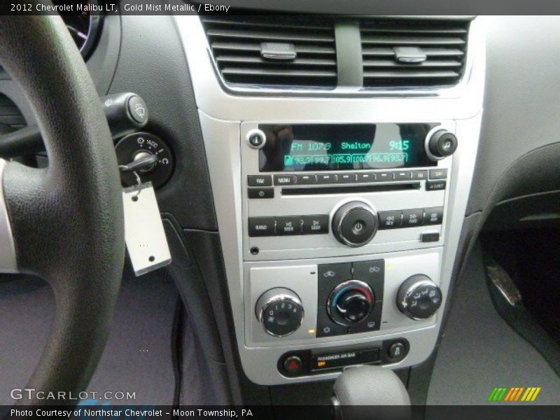 Gold Mist Metallic / Ebony 2012 Chevrolet Malibu LT