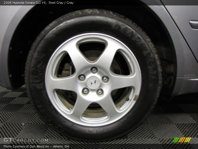 Steel Gray / Gray 2006 Hyundai Sonata GLS V6