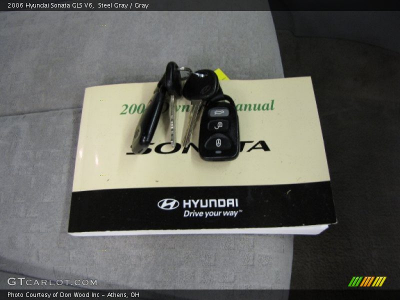 Steel Gray / Gray 2006 Hyundai Sonata GLS V6