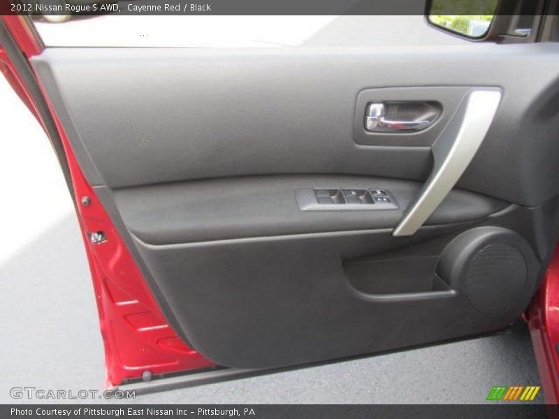 Cayenne Red / Black 2012 Nissan Rogue S AWD