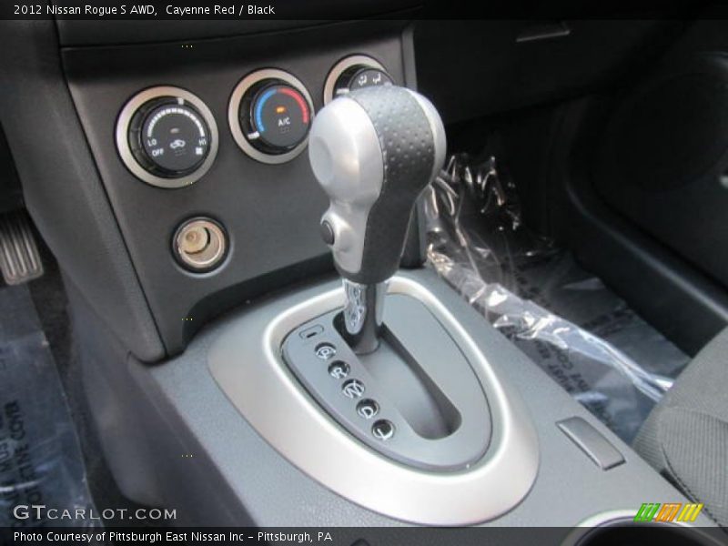 Cayenne Red / Black 2012 Nissan Rogue S AWD
