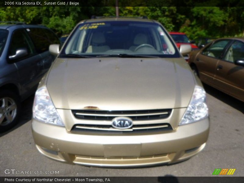 Sunset Gold / Beige 2006 Kia Sedona EX