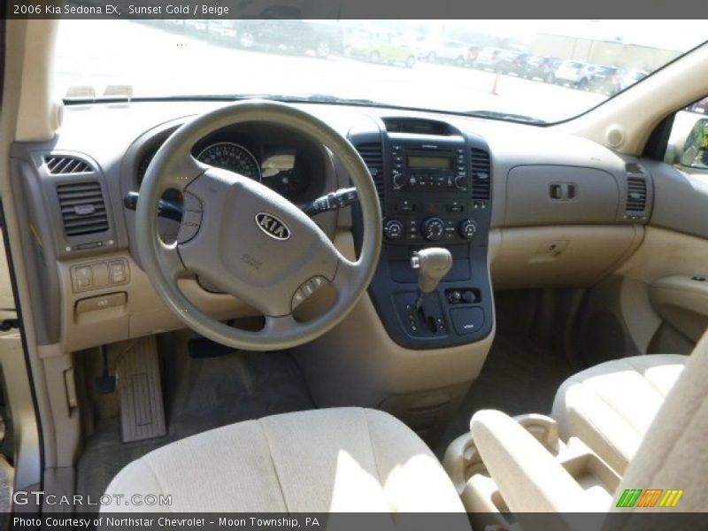 Sunset Gold / Beige 2006 Kia Sedona EX