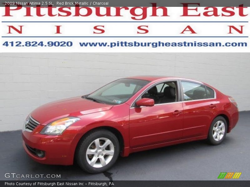 Red Brick Metallic / Charcoal 2009 Nissan Altima 2.5 SL