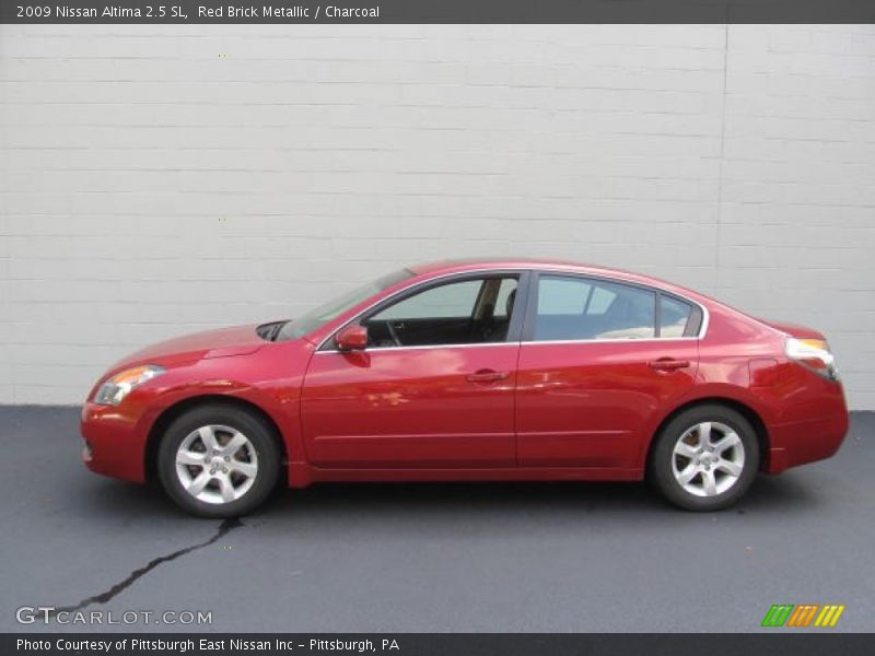 Red Brick Metallic / Charcoal 2009 Nissan Altima 2.5 SL