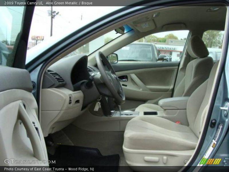 Aloe Green Metallic / Bisque 2009 Toyota Camry LE