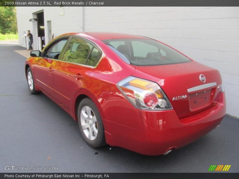 Red Brick Metallic / Charcoal 2009 Nissan Altima 2.5 SL