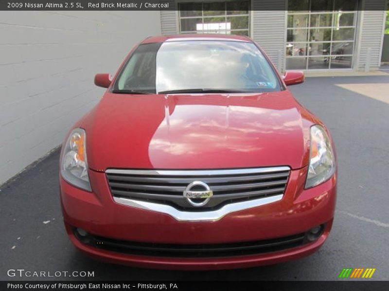 Red Brick Metallic / Charcoal 2009 Nissan Altima 2.5 SL